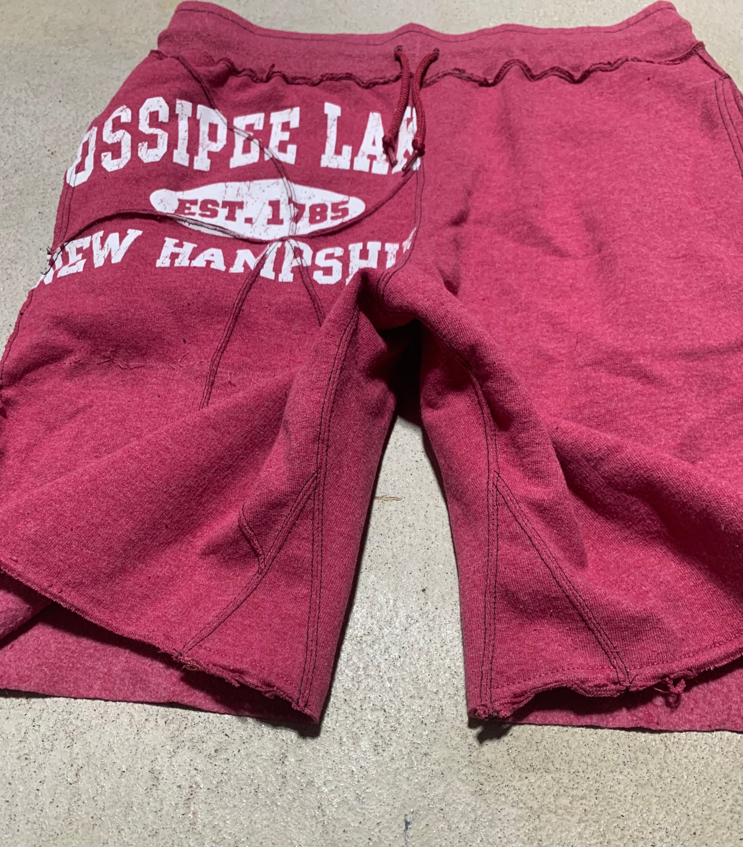 [Spiral] Shorts - Red Ossipee